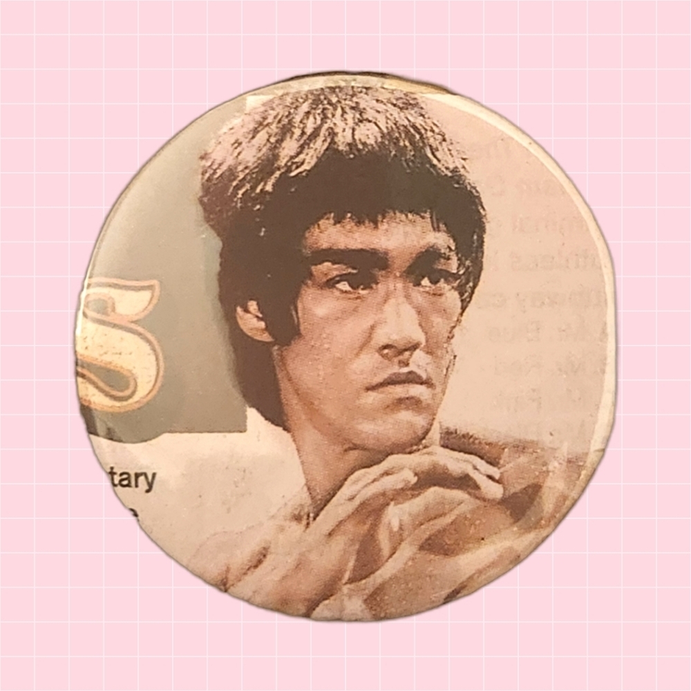 Bruce Lee 2" Pin